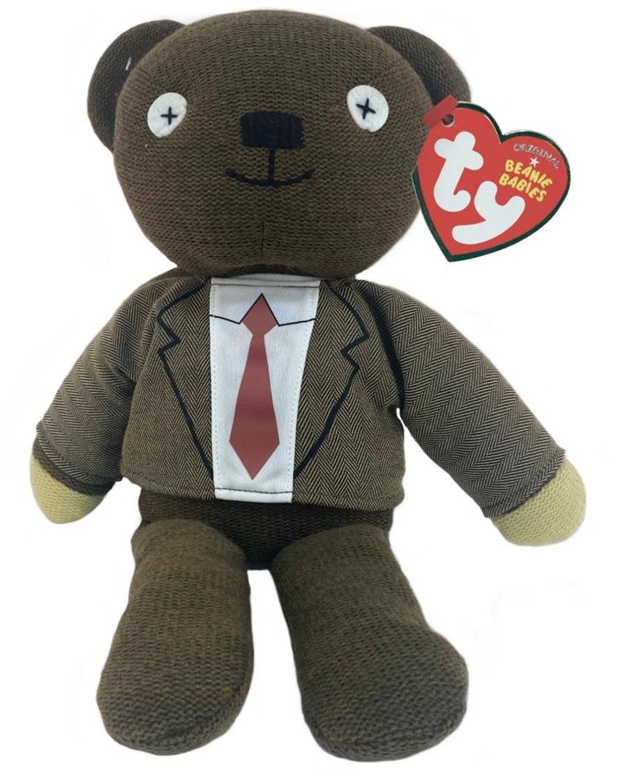 TY MR BEANS TEDDY BUDDY JACKET AND TIE - The Gift Wholesaler