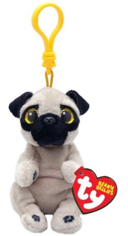 Luther the Dog Beanie Boo Key Clip