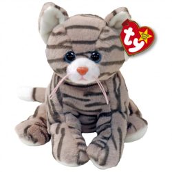 TY BEANIE BABIE – ORIGINAL II – SILVER TABBY CAT