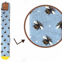 LADIES FUNKY WELLY SOCKS – BUMBLE BEES