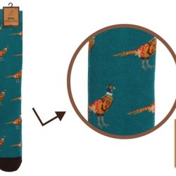 MENS WELLY SOCKS – GOLDEN PHEASANT