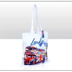 UJ London Bus Fold Up Shopping Bag