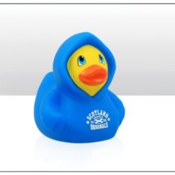 Scotland Blue Hoodie Rubber Duck 7.5cm